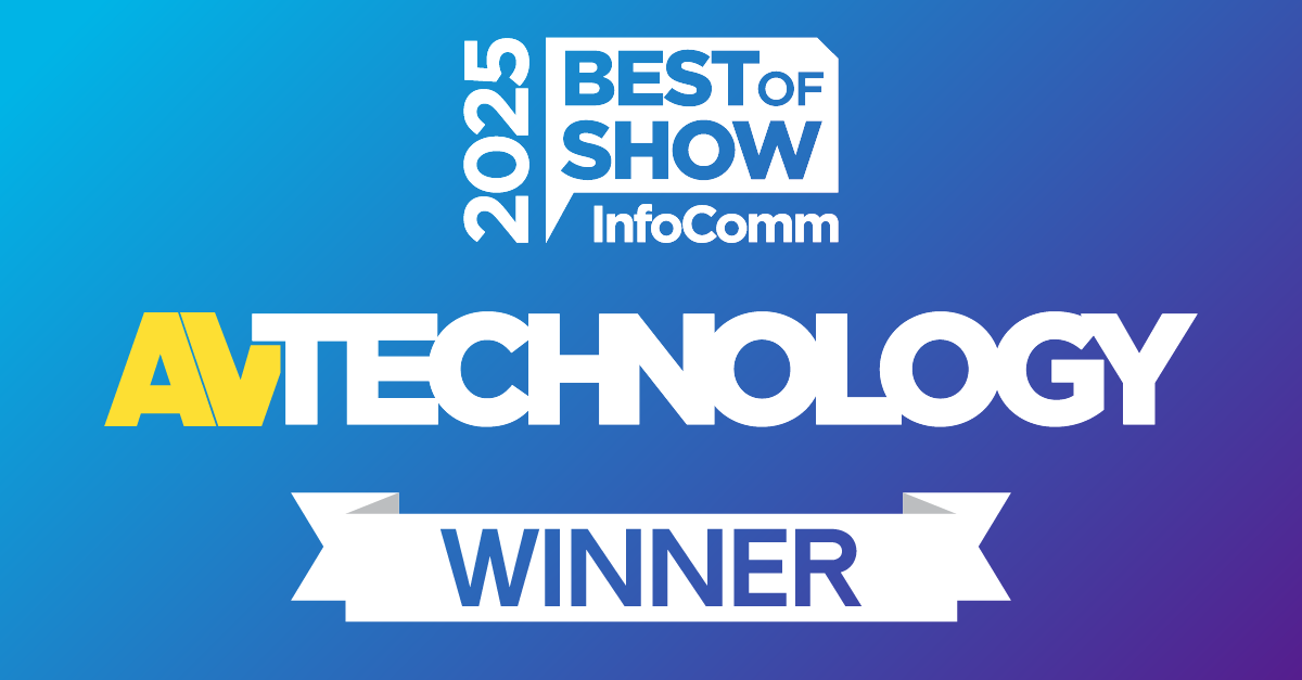 InfoComm Best of Show 2025 award - Bettear