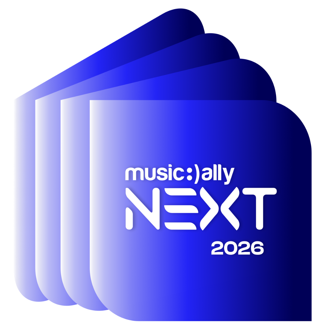 Music Ally NEXT 2026 award - Bettear