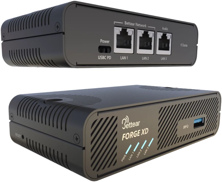FORGE XD, the Dante Auracast converter